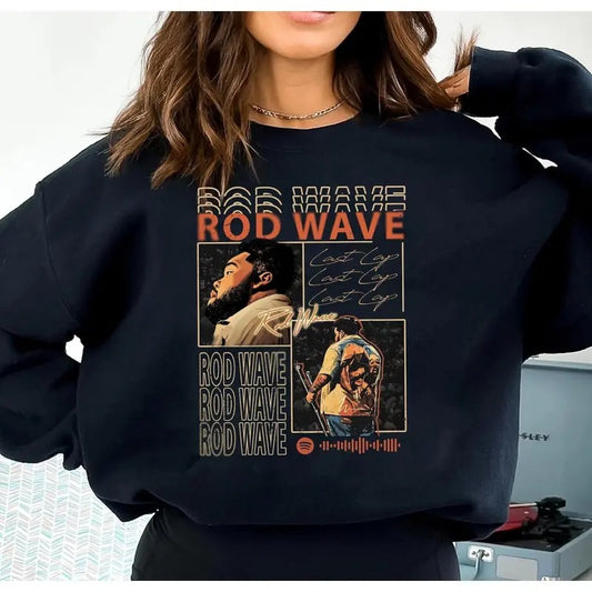 Rod Wave Sweatshirt, Hoodie, T-Shirt, Rod Wave Last Lap Tour Shirt, Tour Concert Hoodie, Rod Wave Songs T-Shirt, Rod Wave Gift Shirt, Wave Fan Shirtstyle{n002}2