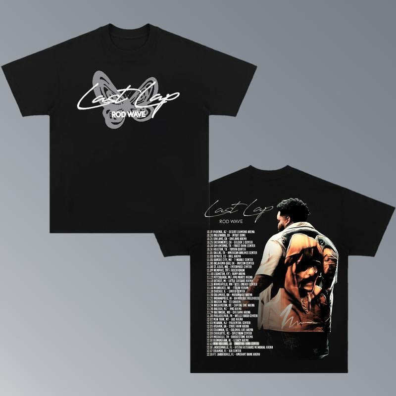 Rod Wave V6 Shirt, Rod Wave Last Lap 2024 Tour Music Tee, Rod Wave Rapper T-shirt, Rod Wave Unisex Tee Gift For Men Women, Rod Wave Fan Gift