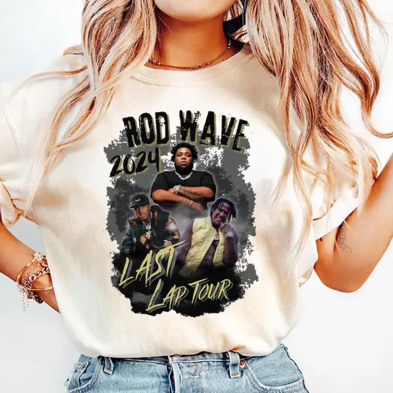 Rod Wave, Rod Wave Shirt Design, Moneybagg Yo, Last Lap Tour, Concert Shirt Design, Rod Wave Graphic Tee Downloadable Design