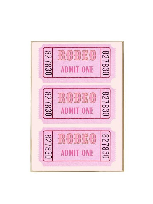 Rodeo Ticket Print, Pink Trendy Art, Retro Admit One Prints, Aesthetic Preppy Coastal Cowgirl Punchy Western Decor Wall Art, Gifts For Her Bedroom Wall Decor, Poster Prints No Frame, Wall Hanging Decor, Outdoor Wall Art, Gifts For Birthday