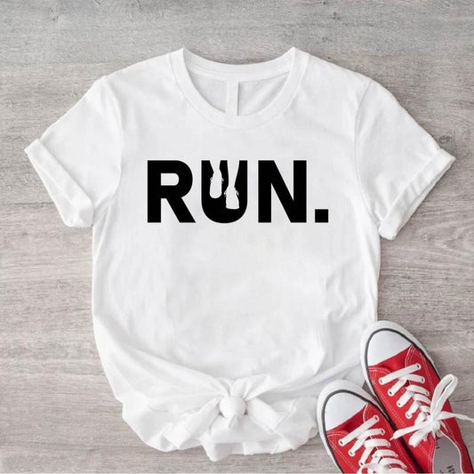 Run Shirt, Matching Runner Group T-Shirt, Unisex Running Lover Gift Tee, Unisex Marathon Tee, Sport Lover T-Shirt.