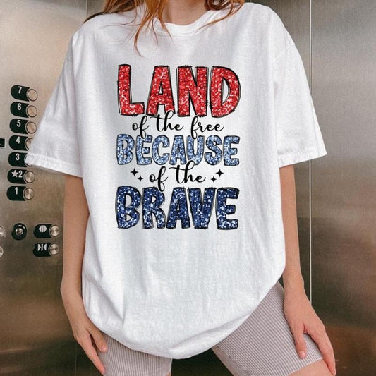 [SALE UP TO 60%] Glitter Memorial Day T-Shirt, Sweatshirt, Patriotic Stars and Stripes Graphic, American Flag USA Shirt for Women and Men