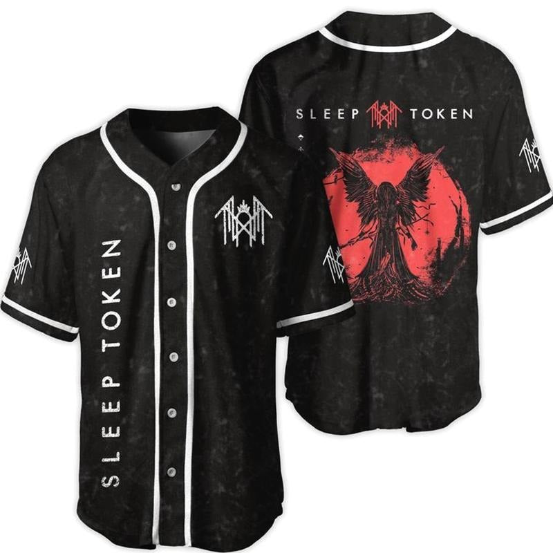 SG Sleep Token Baseball Jersey,  Sleep Token flamingo Band Jersey, The Even In Arcadia, Concert Tour 2025 Jersey A2