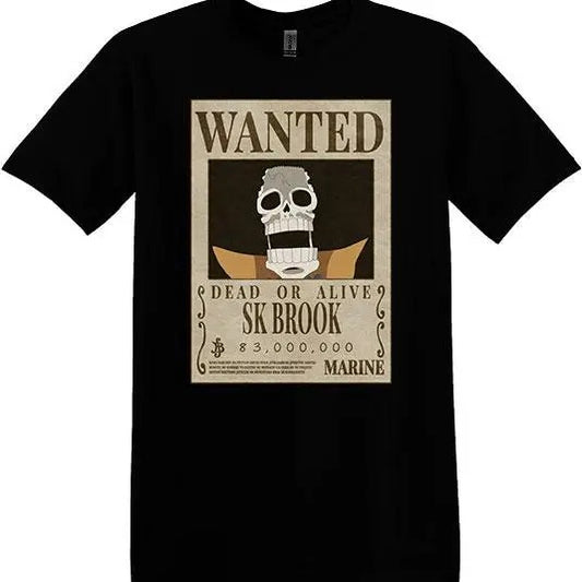 SK Brook Wanted Anime One Piece Unisex T-shirt