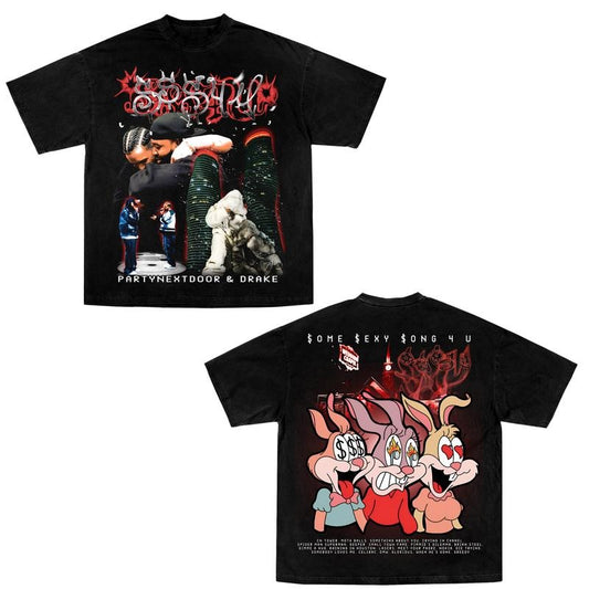 SSS4U Inspired Rap Tee, Retro 90s Tour 2025 Graphic Tee, Hot Hit Statement for Fans