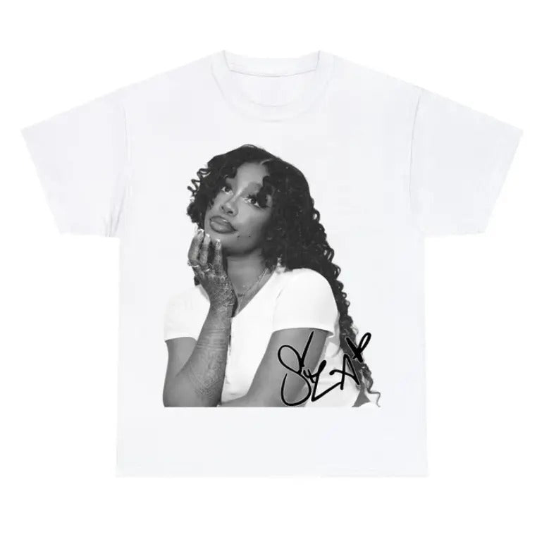 SZA Shirt Hip Hop Graphic Tee Vintage Rapper Graphic TShirt