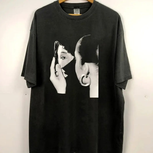 Sade 90s Vintage Sade Shirt, Crewneck T-Shirt with Graphic Design, Casual Short Sleeve, Pop Music Fan Shirt for SADE Tour 2024