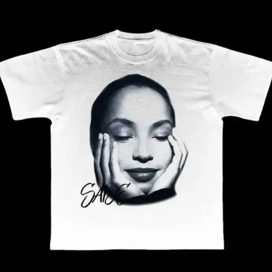 Sade Rare T-Shirt | 90's Vintage Style Tee | Perfect for Fans of Sade's Timeless Music | Unique & Classic Fashion Piece