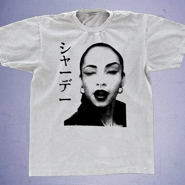 Sade T-shirt music 80 tour Woman Man Tank Sweater Taddler youth Long V-Neck