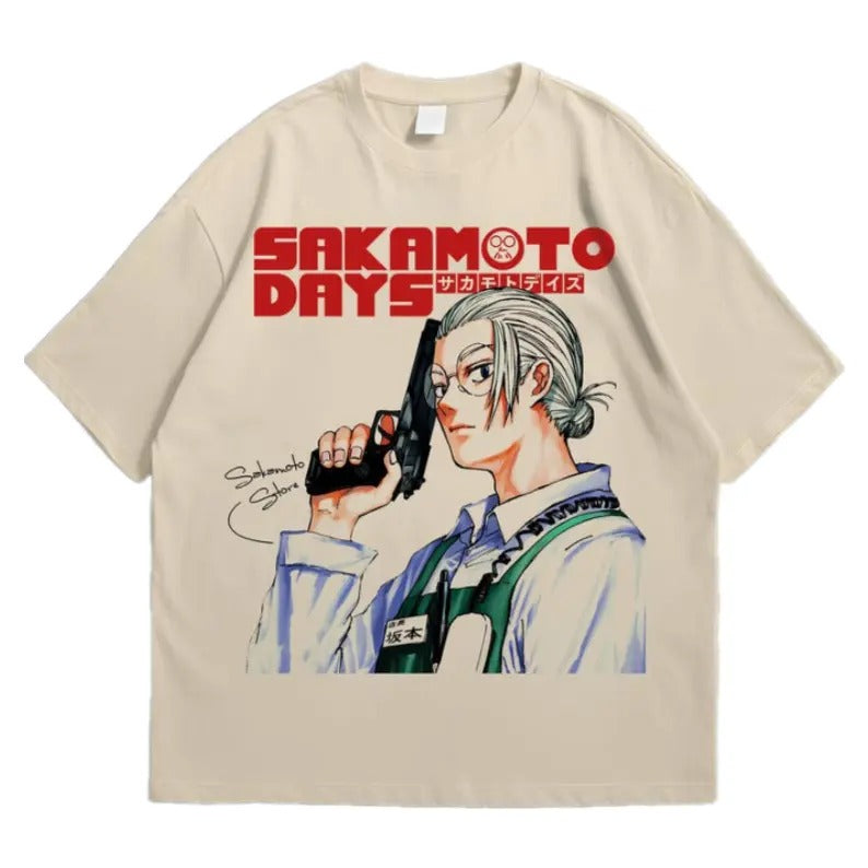 Sakamoto Days T-Shirt, Taro Sakamoto Merch - Graphic Anime Tee, Manga Unisex Shirt, Anime Manga Shirt