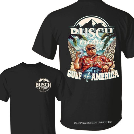 [Sale Up To 40%] Trump Gulf Of America Buch Light Tshirt Gulf Of America Est 2025 Beach Lover Gift Summer Vacation Outfit