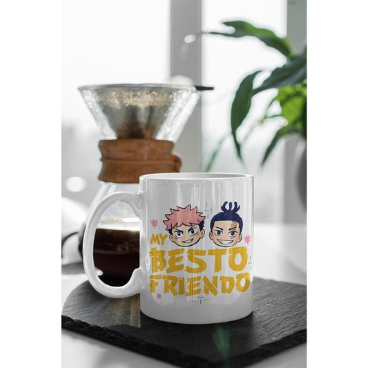 [Sale Up To 50%] Itadori Todo Mug, JJK Besto Friendo Anime Gift, Funny Friendship Coffee Cup