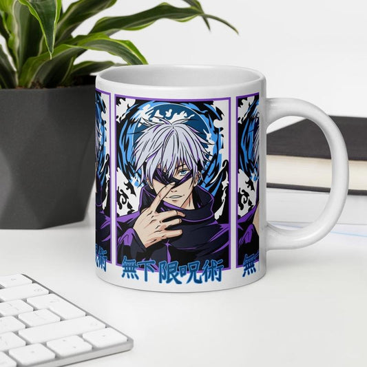 [Sale Up To 50%] Jujutsu Kaisen Glossy Mug, Stylish Coffee Cup, Gift for Anime Collectors
