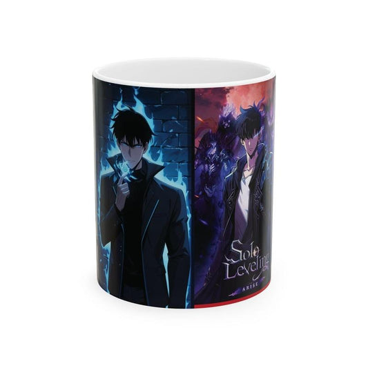 [Sale Up To 50%] Solo Leveling Anime Mug, Fantasy Fan Gift, Coffee Cup for Students & Otaku