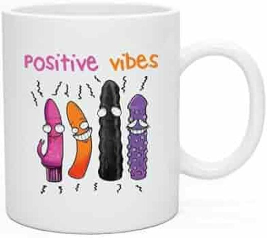[Sale up to 50%] Buy Mug Good Vibration Mug, Good Vibes Relaxation Funny Mug