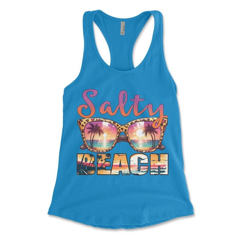 Salty Beach Vibes - Beach Tee - Summer Tshirt - Graphic Tee