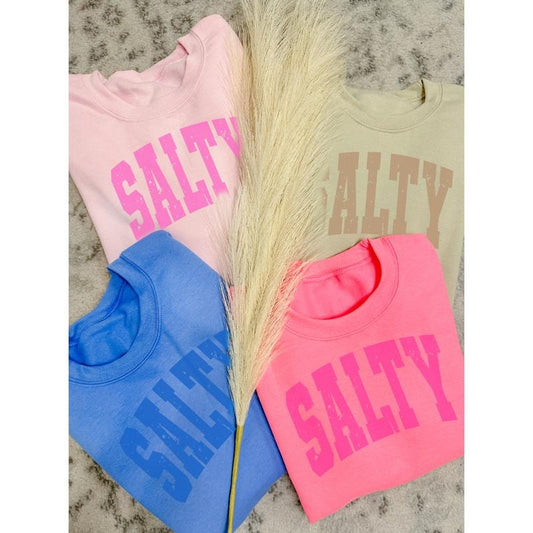 Salty Graphic Pullover