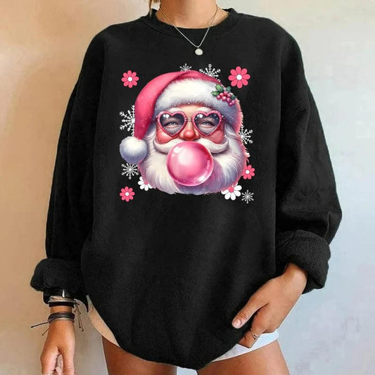 Santa Claus Sweatshirt, Merry Christmas Sweatshirt, Christmas Sweatshirt, Xmas Gift, Cute Winter Sweater, Retro Santa Sweater, Santa Shirt, Cute Santa Shirt, Christmas Sweater Hoodie, Christmas Santa Shirt, Christmas Family Matching Shirt