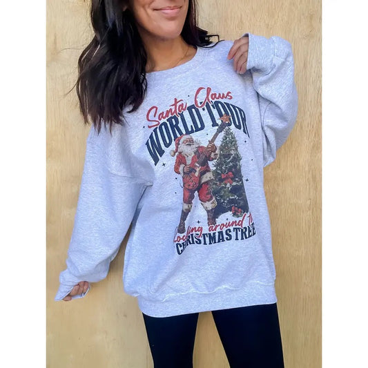 Santa Claus World Tour Graphic Top