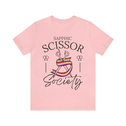 Sapphic scissor society shirt | lesbian scissor shirt | funny lesbian shirt | retro boho lesbian | femme lesbian | butch lesbian | queer Hoodie, T-shirt and sweater
