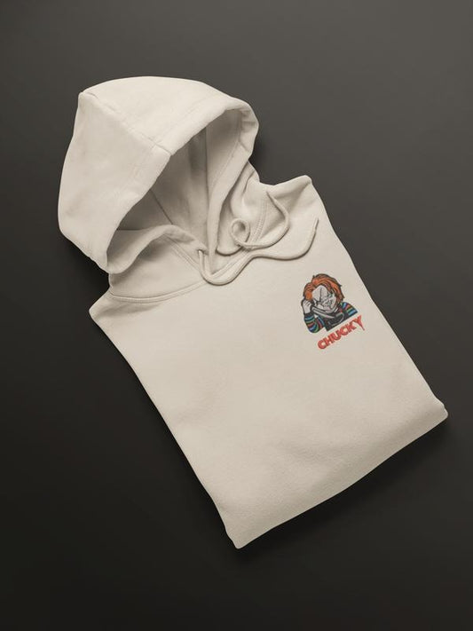 Scary Knife Halloween Embroidered Sweatshirt, Chucky and GhostFace, Menswear Skeleton Gift, Soft Fleece Hoodie, Spooky Season Tops, Horror Movie Sweaters, Womenswear Comfort Style