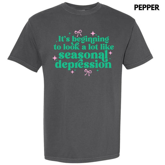 Seasonal Depression Comfort Colors T-Shirt 'NLB'