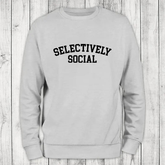 Selectively Social Sweatshirt Classic Womenswear