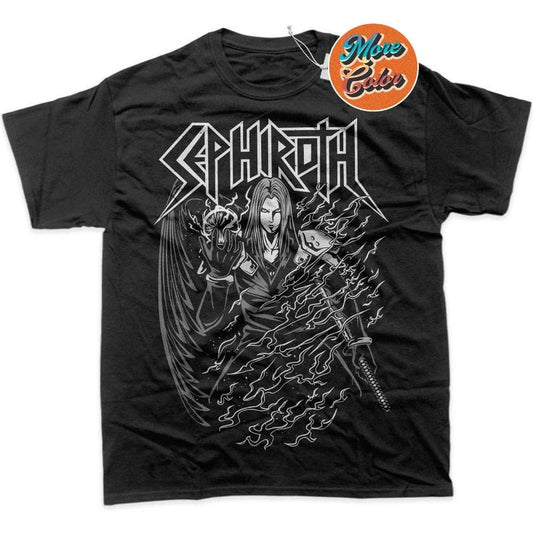 Sephiroth Final Fantasy Game Anime Shirts, Cotton Unisex T-shirt, Crew Neck, Size S- 3XL, Menswear Top, Womenswear Top Underwear Streetwear