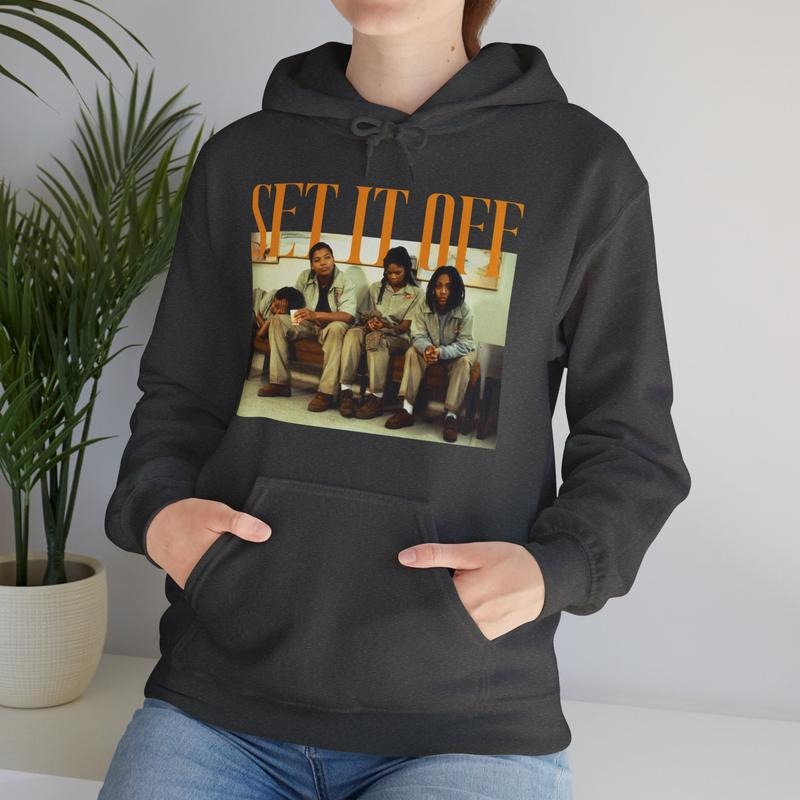 Set It Off Unisex Hoodie, Movie Hoodie Gift For Fan Classic Fabric