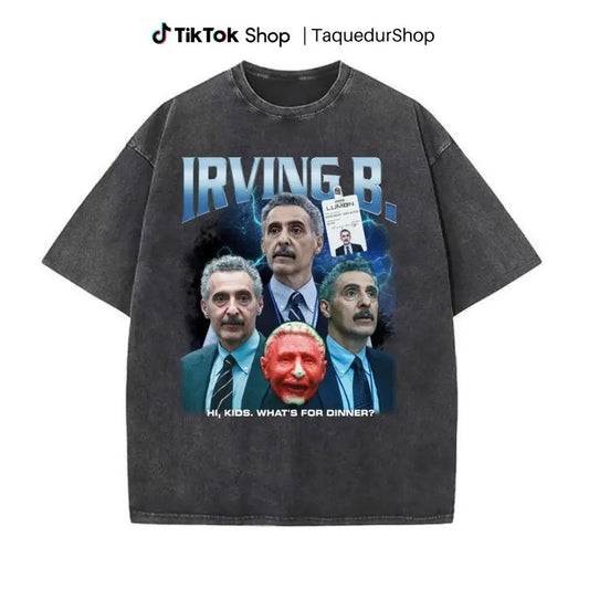 Severance Irving B T-Shirt, Severance Graphic Tee, Vintage Style Unisex Cotton Graphic Tee, Gift for TV Lovers, Lumon, Macrodata Refinement