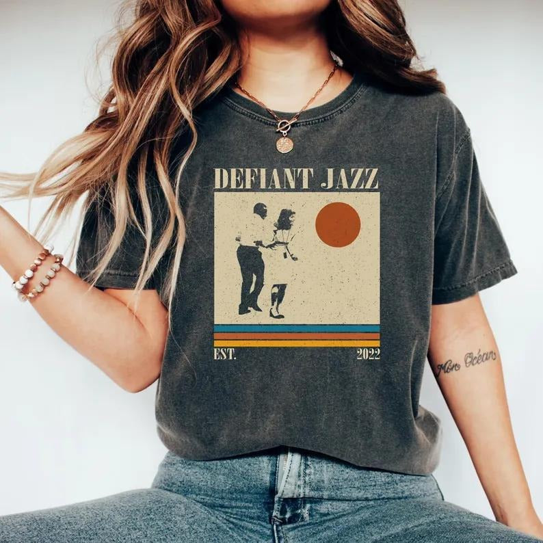 Severancee Defiant Jazz Shirt, Severancee Tv Series Shirt, Retro 90s Vintage Shirt, Sci-Fi Fan Gift, Severancee Fan Shirt, Funny TV Show Tee
