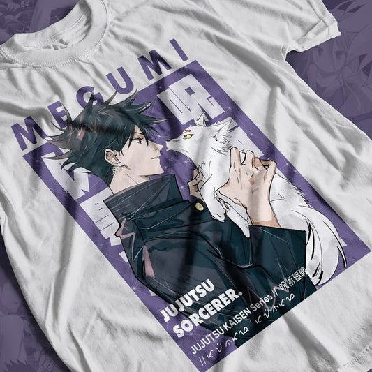 Shadow Megumi Anime T-shirt Unisex, Anime Manga Shirt, Anime Shirt, Anime Lovers Shirt, Graphic Anime Tee, Manga Shirt, Japanese Shirt