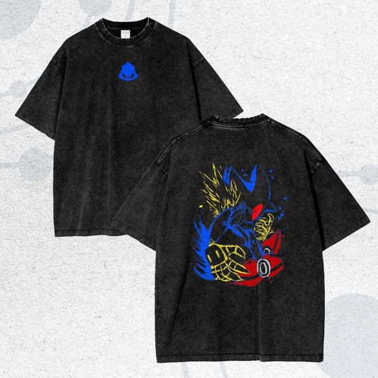 Shadow the Hedgehog Anime T-Shirt - Oversize Tee, The Hedgehog, Shadow the Hedgehog, Perfect Gift for Himstyle{n002}30