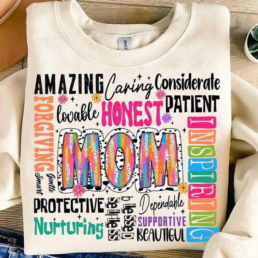 She Is Mom Png Retro Blessed Mom Png Mom Life Png Mother's Day Png Gift For Mom Retro Mama Quotes Sublimation T Shirt Design  T-shirt, sweater and Hoodie