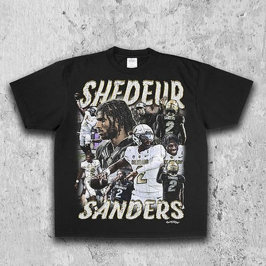 Shedeur Sanders Tee for Men - Soft and Comfortable Shirt - Menswear - Graphic T-Shirt