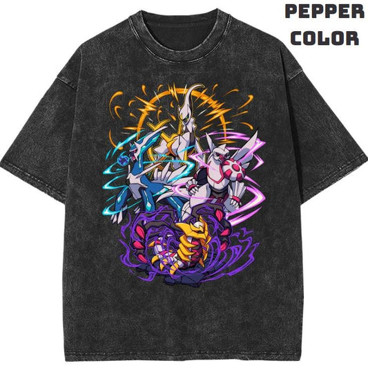 Sinnoh Supremacy Vintage Graphic Tees, Legendary APDG Tshirt, Pokemon Shirts, Pokemon Merch, Anime Manga Shirt, Anime Clothing, Unisex Casual Outfits, Crew Neck Gifts For Men Women Streetwear Menswear Womenswear