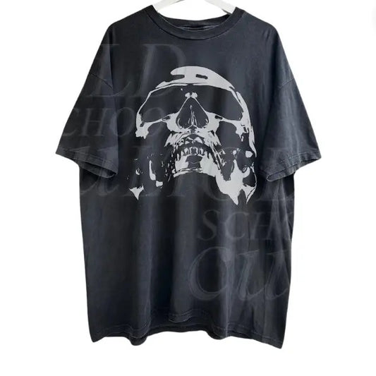 Skull Y2k T-Shirt, Vintage 90s Style Skull T-Shirt,  Retro Gothic Shirt, Unisex Adult Grunge 2000s Graphic Shirt,Dark Art Skeleton Tee, Unisex T-Shirt, Gift For Men Women Menswear Top Streetwear