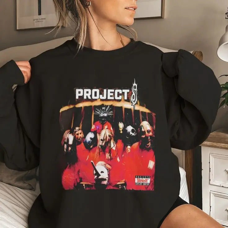 Slipknot Album Sweatshirt, Metal Band Classic Fan Apparel