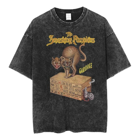 Smashing Pumpkins Tour T-Shirt, 90s Grunge Band Tee, Vintage Rock Concert Shirt, Mellon Collie Graphic Tee, Alt Rock Merch