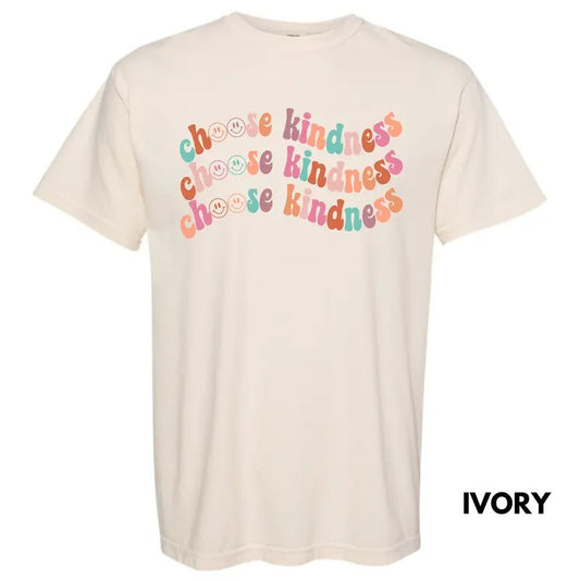 Smile Choose Kindness Comfort Colors T-Shirt 'NLB'
