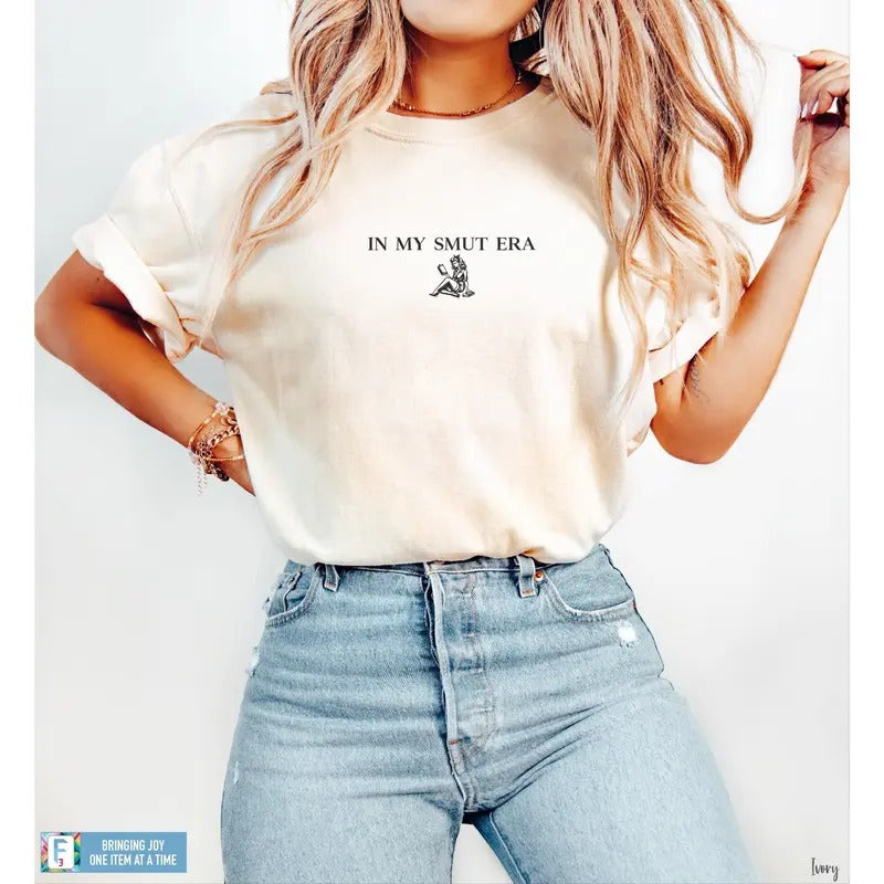 Smut Shirt Reading Spicy Books Shirt Bookish Shirt Smut Books Tee Smut Book Spicy Reader T-Shirt Book Lover Gift Reader Shirt