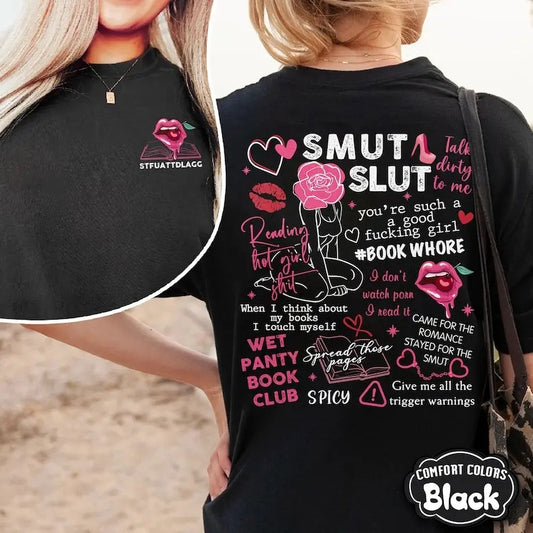 Smut shirt, Smut Reader shirt, Spicy Book shirt, Bookish Merch, Spjcy Booktok, Smut Lover shirt, STFUATTDLAGGG shirt, Smut Fan shirt