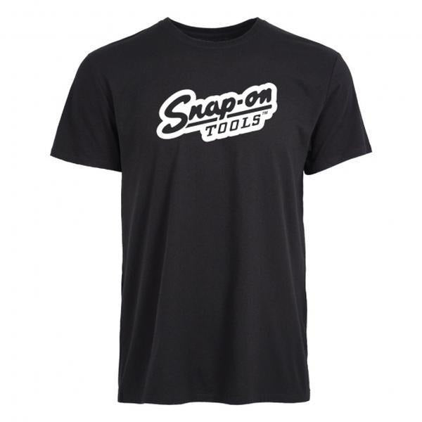Snap-On Tools Logo T-Shirt - Sweatshirt - Hoodie, Streetwear - Classic Mechanic Tee, Bold White Print on Black, Simple Workwear Style for Tool Lovers & Garage Pros