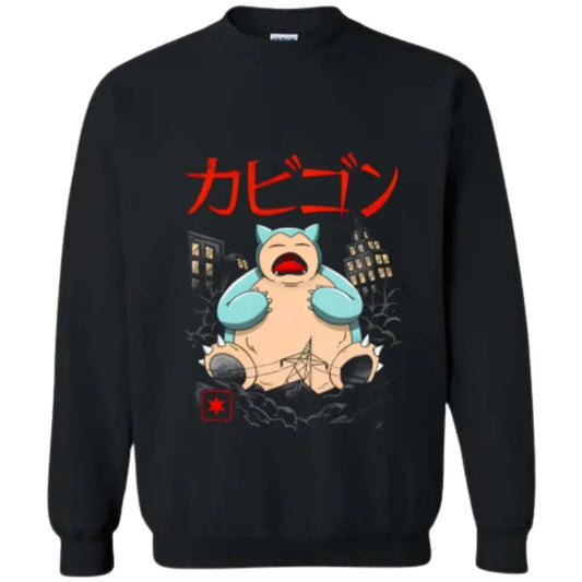 Snorlax In The City Vintage Tee , Pokemon Shirt , Snorlax Shirt , Pokemon Merch , Pokemon Snorlax Shirt , Cute Shirt , Gift For Fan Pokemon , Gift For Him , Gift For Her , Anime Graphic Tee Menswear Top Tshirt Operator Crewneck Underwear Streetwear