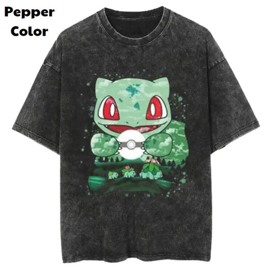 Snorlax Moon Vintage Tee, Snorlax T-Shirt, Pokemon Tee, Anime Shirt, Animation Graphic Tees, Gym Shirt, Unisex T-Shirt