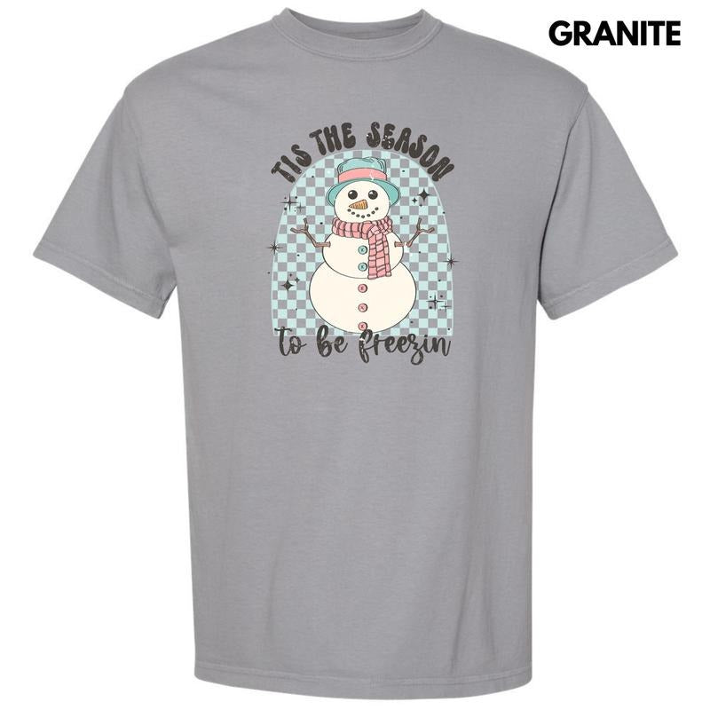 Snowman Be Freezin Comfort Colors T-Shirt 'NLB'