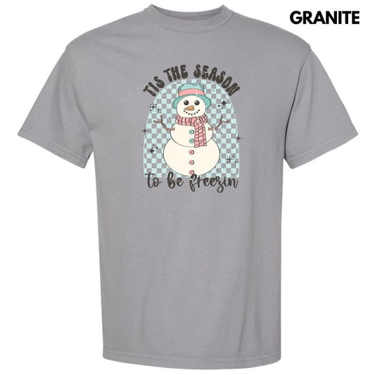 Snowman Be Freezin Comfort Colors T-Shirt 'NLB'
