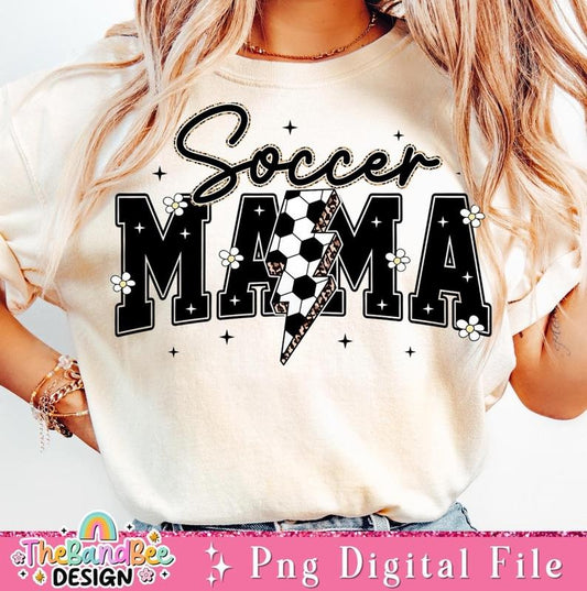 Soccer Varsity T-Shirt, Lightning Soccer T-Shirt , Soccer T-Shirt, Retro Soccer T-Shirt Shirt Design, Soccer Mama T-Shirt