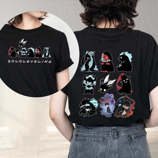 Solo Leveling Shirt, Anime Tee, Gifts for Anime Fans, Sung Jin-Woo Shirt, Unisex Apparel, Gift for Him