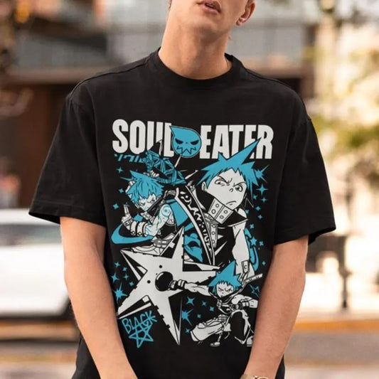 Soul Eater Death the Kid Shirt, Soul Eater Maka Albarn Shirt, All-Day Comfort, Zero Compromise, Clean Lines, Minimalist Look